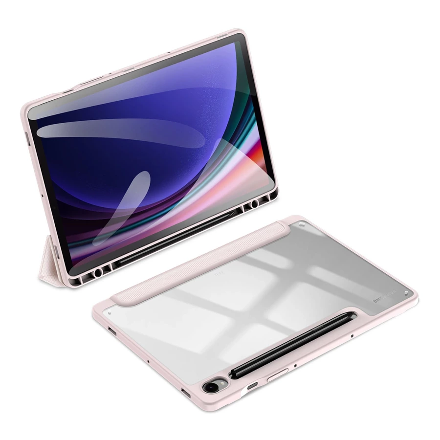 Dux Ducis Toby case with flip stand for Samsung Galaxy Tab S9 FE - pink