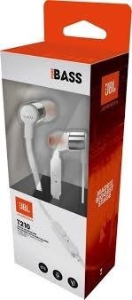 EARPHONES JBL T210 WHITE