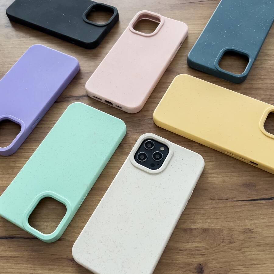 ECO CASE CASE FOR IPHONE 11 PRO MAX SILICONE COVER PHONE SHELL PURPLE