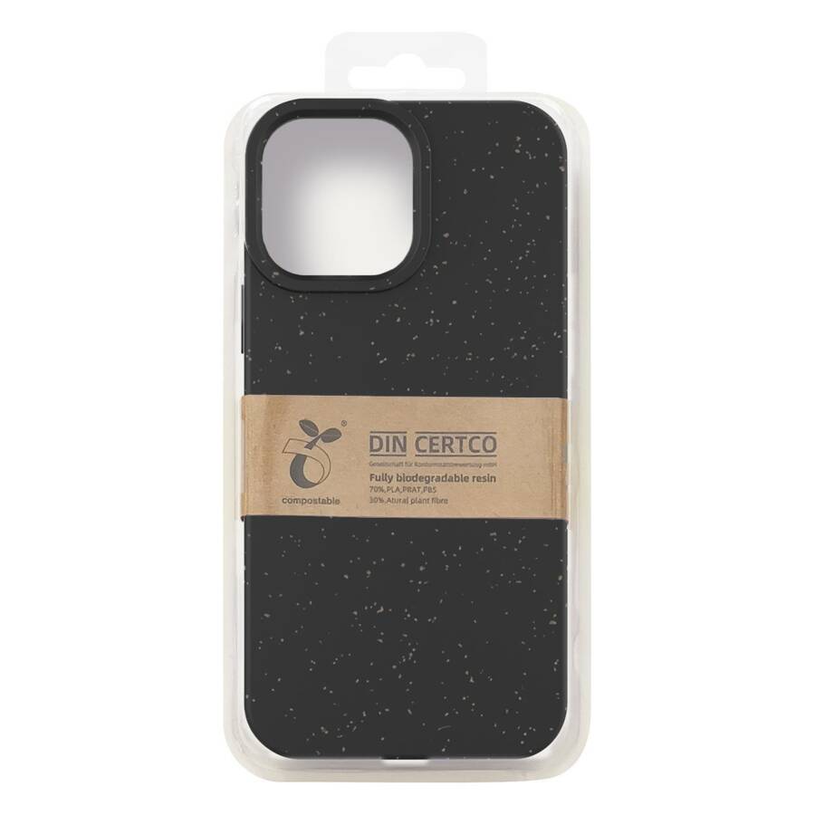 ECO CASE CASE FOR IPHONE 14 PLUS SILICONE DEGRADABLE COVER BLACK