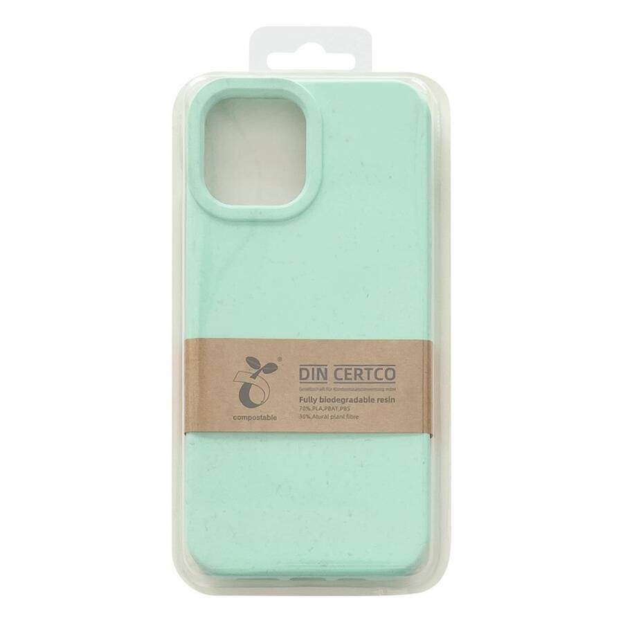 ECO CASE CASE FOR IPHONE 14 PLUS SILICONE DEGRADABLE COVER MINT GREEN