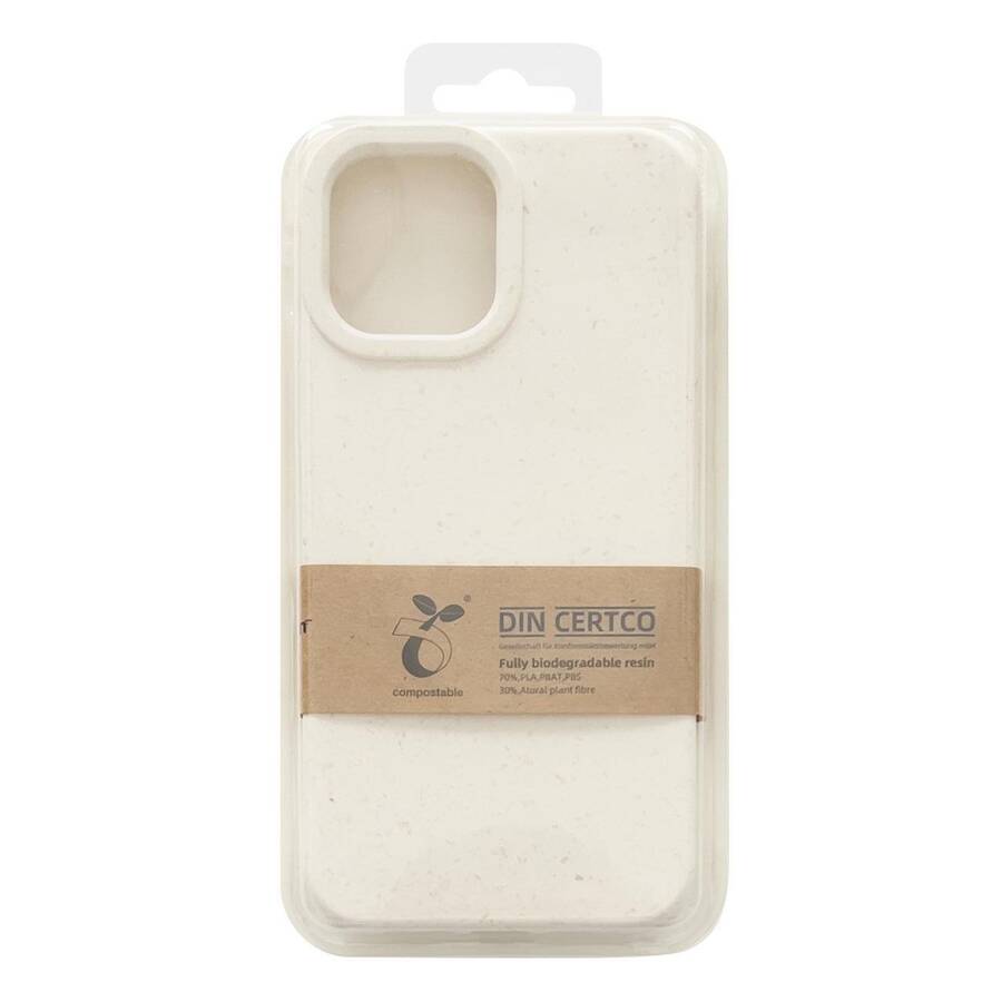 ECO CASE CASE FOR IPHONE 14 PLUS SILICONE DEGRADABLE COVER WHITE