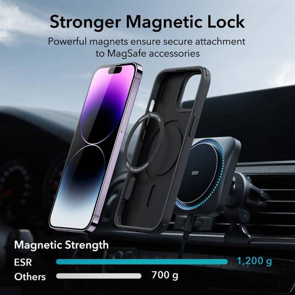 ESR CH HALOLOCK MAGSAFE IPHONE 14 PRO MAX BLACK