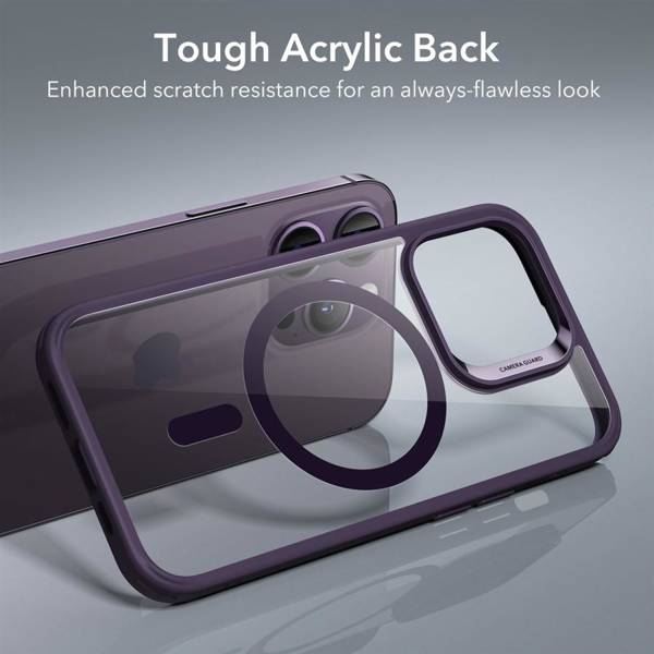 ESR CH HALOLOCK MAGSAFE IPHONE 14 PRO MAX CLEAR/PURPLE