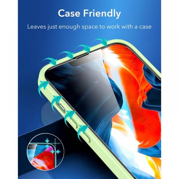 ESR SCREEN SHIELD 2-PACK IPHONE 13 PRO MAX CLEAR TEMPERED GLASS
