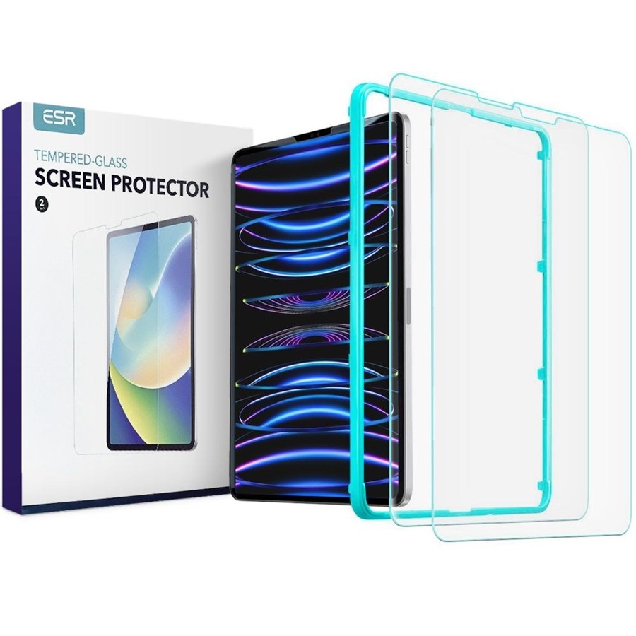 ESR TEMPERED GLASS 2-PACK IPAD AIR 4/5 / PRO 11 CLEAR