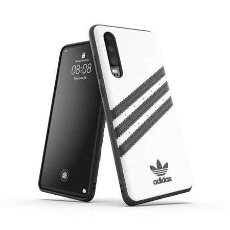 ETUI ADIDAS OR MOULDED PU FW19 HUAWEI P30 WHITE/BLACK