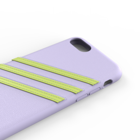 ETUI ADIDAS OR MOULDED WOMAN SS20 IPHONE 6/6S/7/8/SE 2G PURPLE/YELLOW