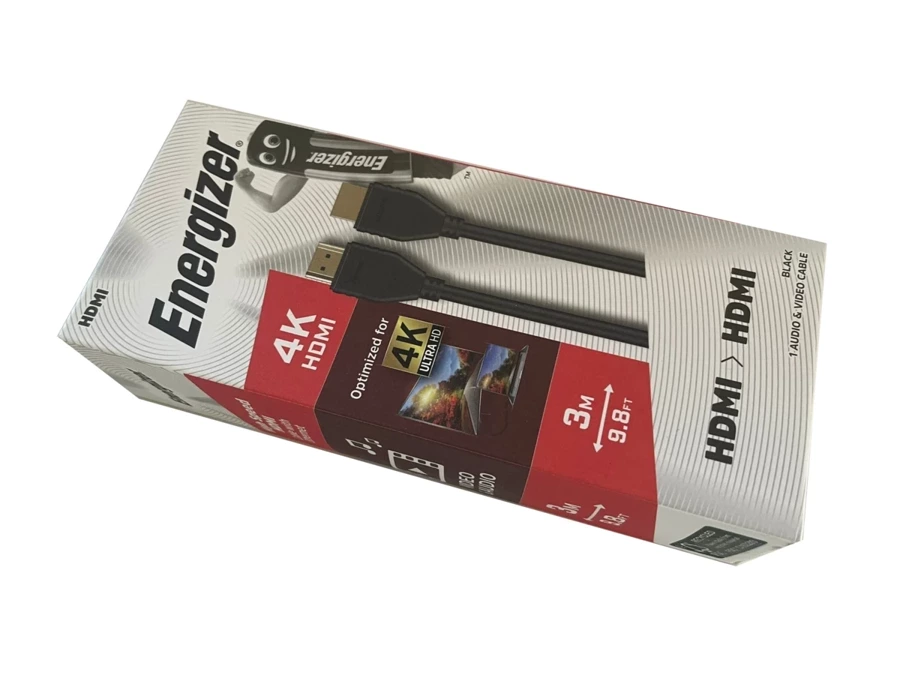 Energizer Cable HDMI vers HDMI Noir 3M