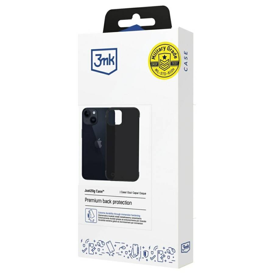 Etui 3MK Just20g Matt Case do iPhone 15