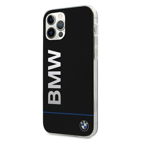 Etui BMW BMHCP12MPCUBBK iPhone 12/12 Pro  6,1" czarny/black hardcase Signature Printed Logo