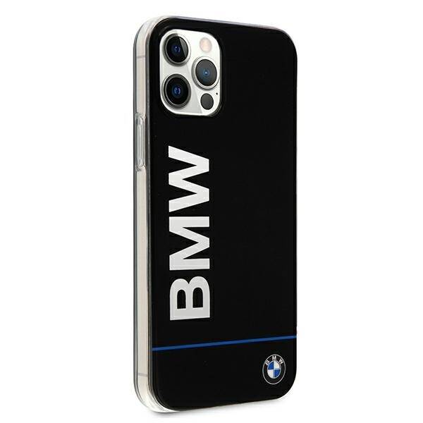 Etui BMW BMHCP12MPCUBBK iPhone 12/12 Pro  6,1" czarny/black hardcase Signature Printed Logo