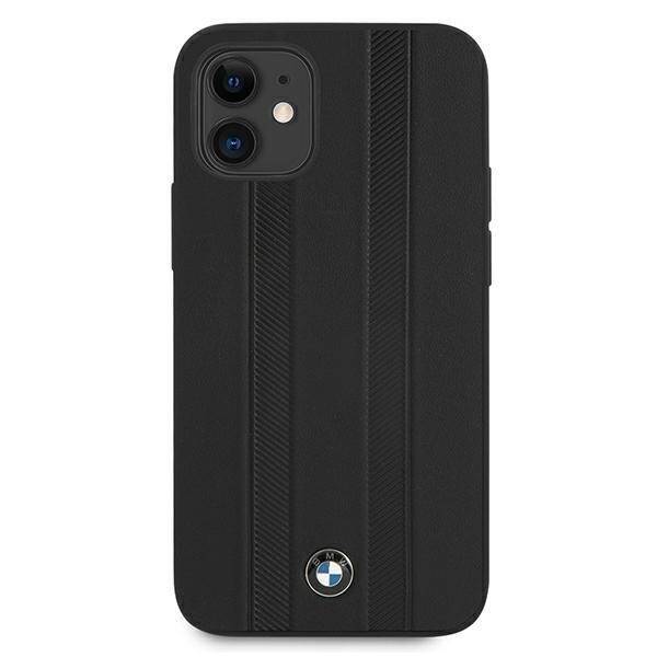 Etui BMW BMHCP12STTBK iPhone 12 mini 5,4" czarny/black hardcase Signature Tire Marks