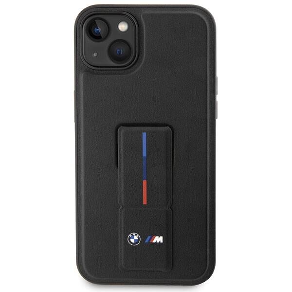 Etui BMW BMHCP14S22GSLK iPhone 14 / 15  / 13 6.1" czarny/black hardcase Grip Hot Stamp