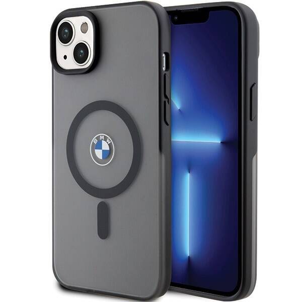 Etui BMW BMHMP14MDSLK iPhone 14 Plus 6.7" czarny/black hardcase Signature MagSafe