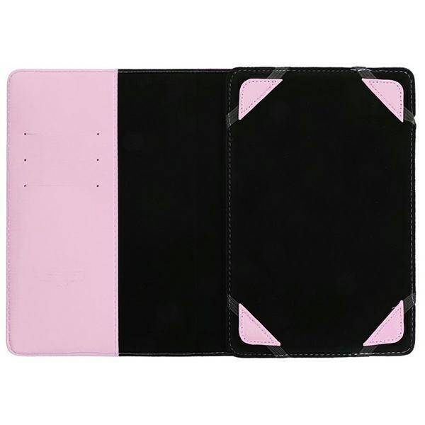 Etui Blun uniwersalne na tablet 12,4" UNT różowy/pink