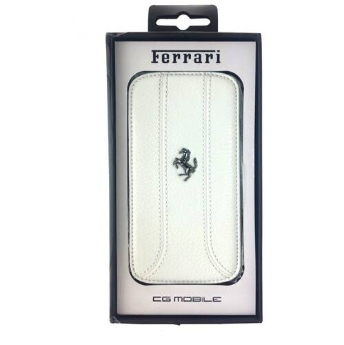 Etui Ferrari book FEFFFLBKS4FW i9505 S4