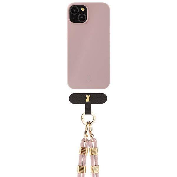 Etui JE 2in1 iPhone 15 6.1" MagSafe różowy/rose 30514 (Just Elegance)