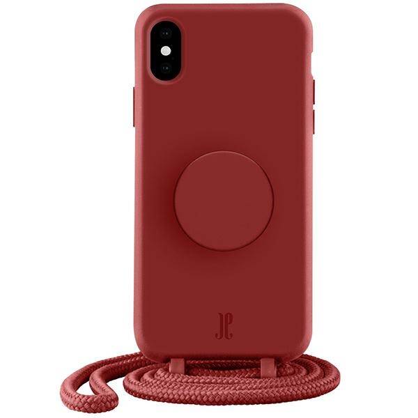 Etui JE PopGrip iPhone X/XS herbaciano różowy/tea rose 30020 (Just Elegance)