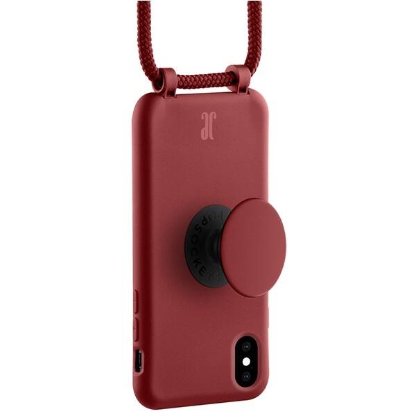 Etui JE PopGrip iPhone X/XS herbaciano różowy/tea rose 30020 (Just Elegance)