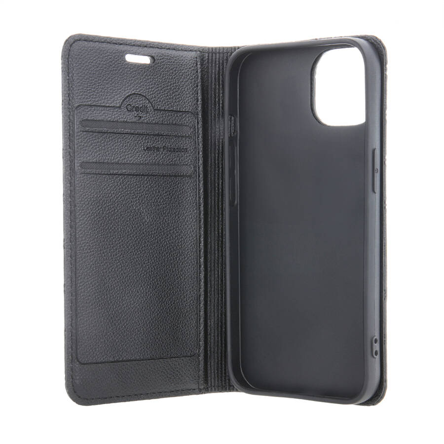 Etui Smart Caro do Motorola Edge 40 Neo czarne