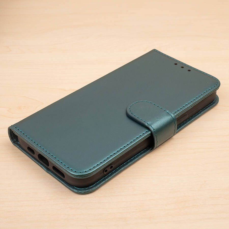 Etui Smart Classic do Xiaomi Redmi Note 13 5G (global) ciemnozielone