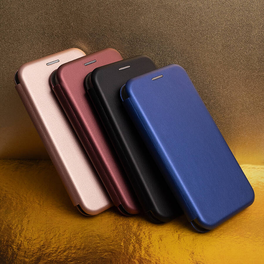 Etui Smart Diva do Motorola Moto G22 różowo-złote