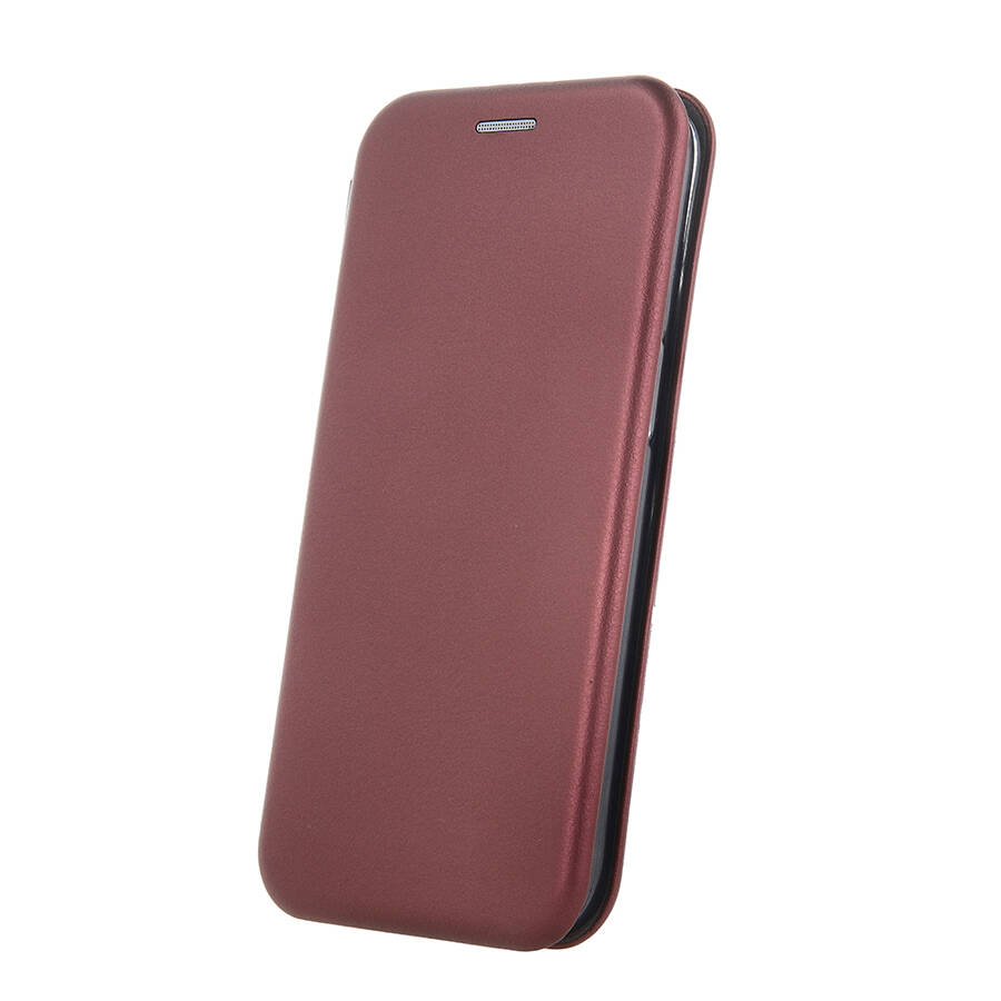 Etui Smart Diva do Oppo A17 burgundowe