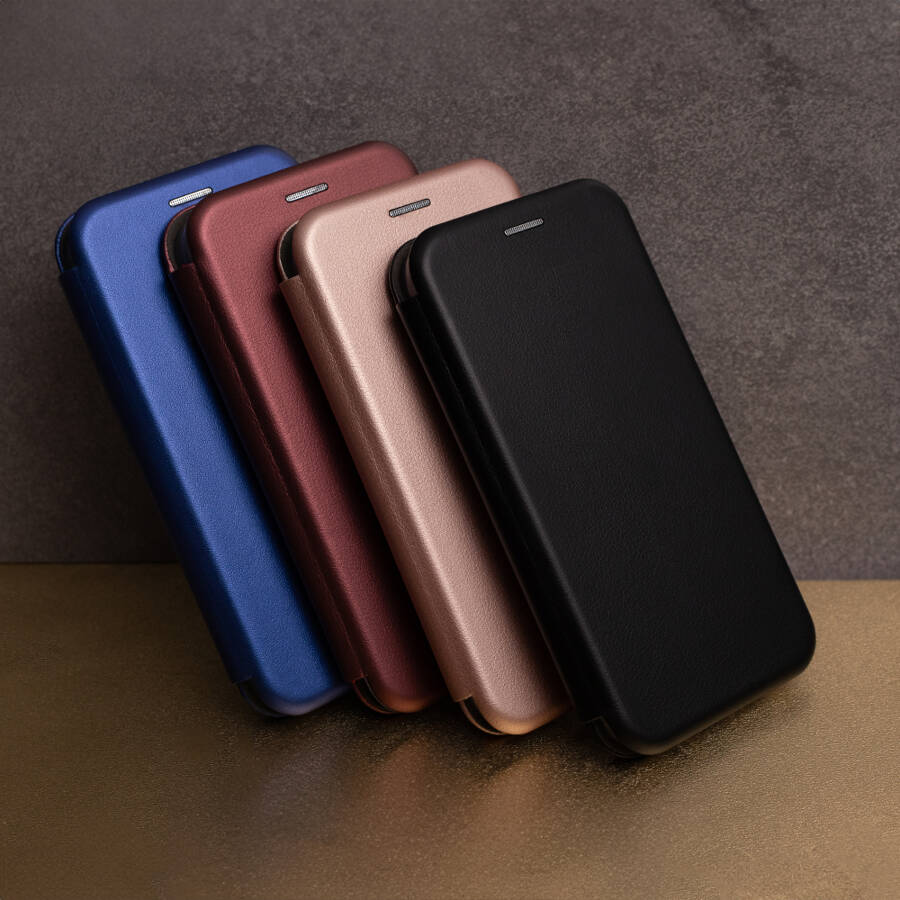 Etui Smart Diva do Xiaomi Redmi A1 / Redmi A2 granatowe