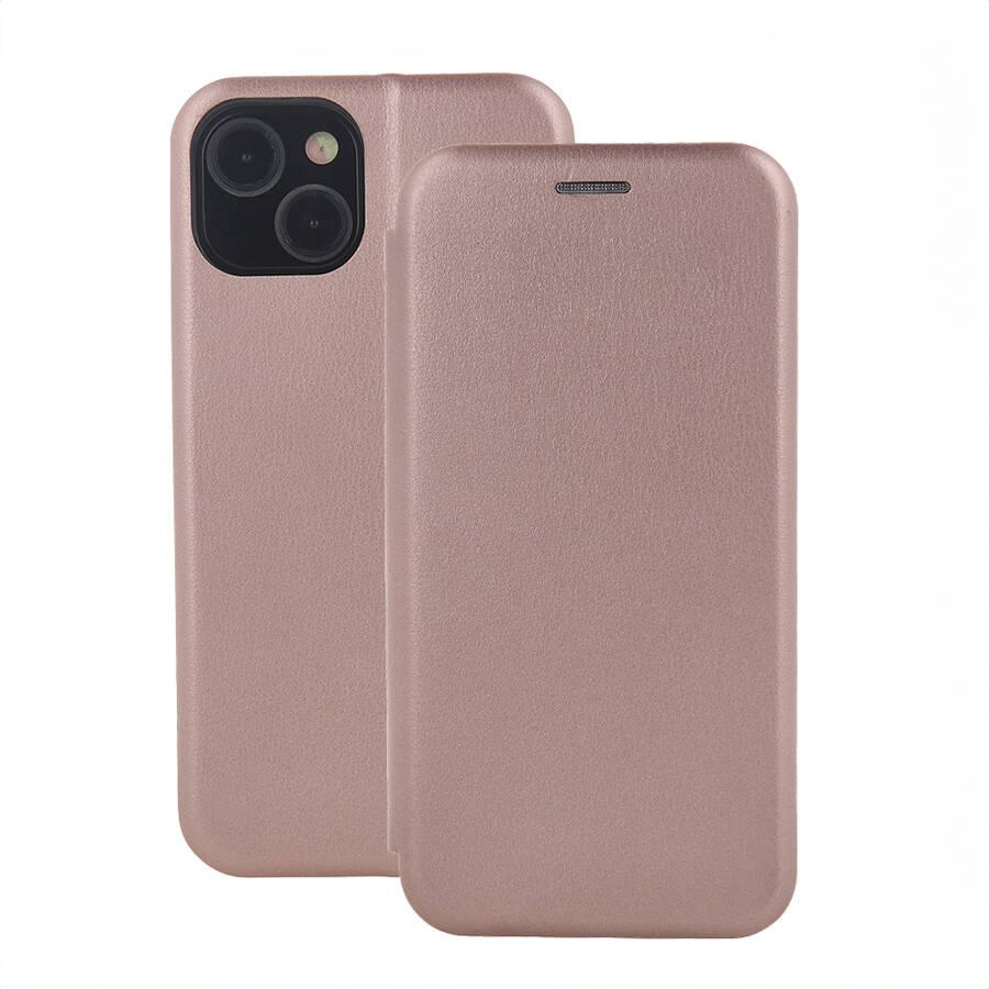 Etui Smart Diva do iPhone 16 Plus 6,7&quot; różowo-złote