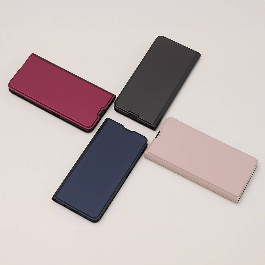 Etui Smart Soft do Xiaomi Redmi 13C 4G burgundowe