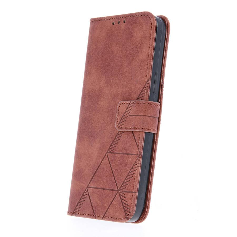 Etui Smart Trendy Porto do iPhone 14 Pro Max 6,7&quot; brązowe