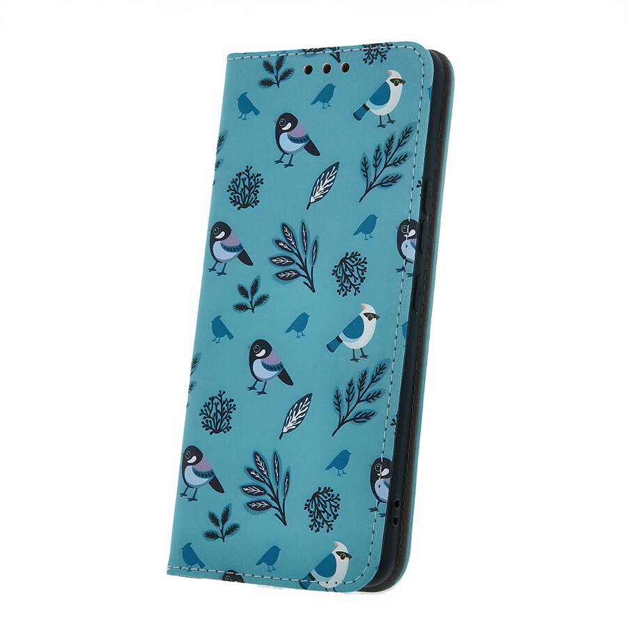 Etui Smart Trendy Winter Birds do Samsung Galaxy A20e (SM-A202F)