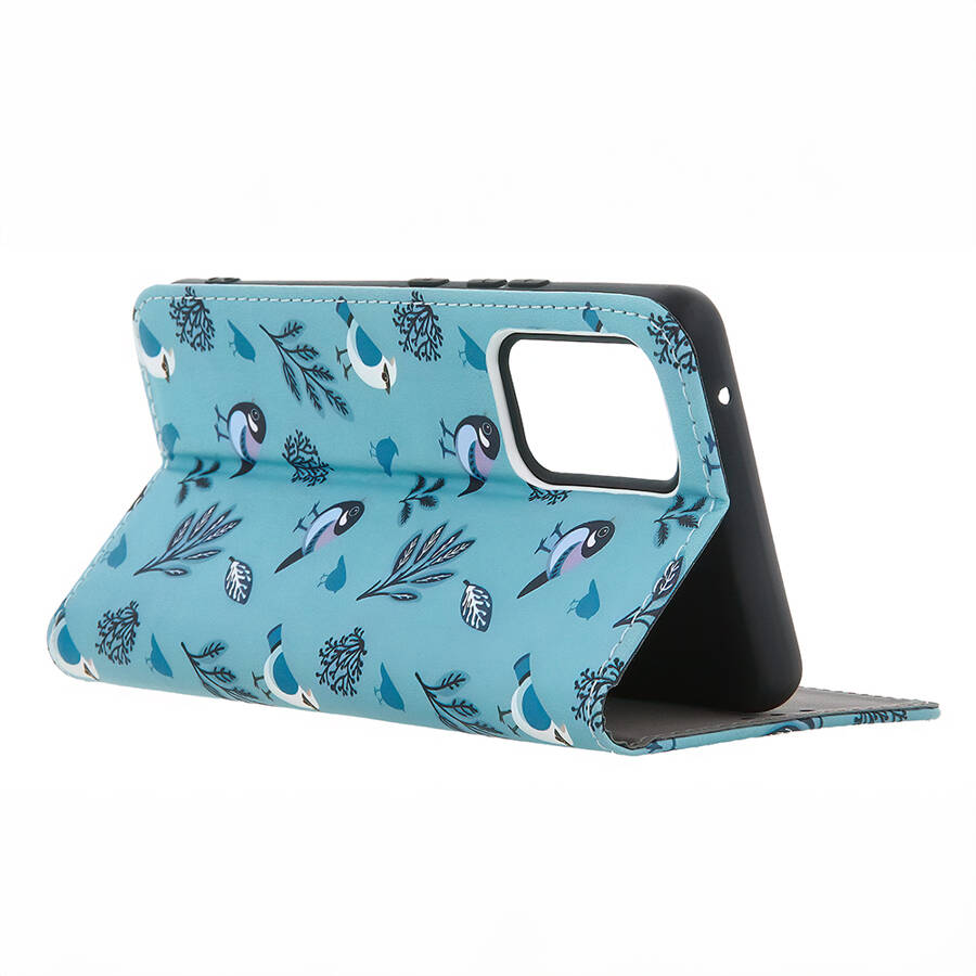 Etui Smart Trendy Winter Birds do Samsung Galaxy A20e (SM-A202F)