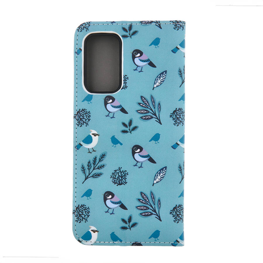 Etui Smart Trendy Winter Birds do Samsung Galaxy A20e (SM-A202F)