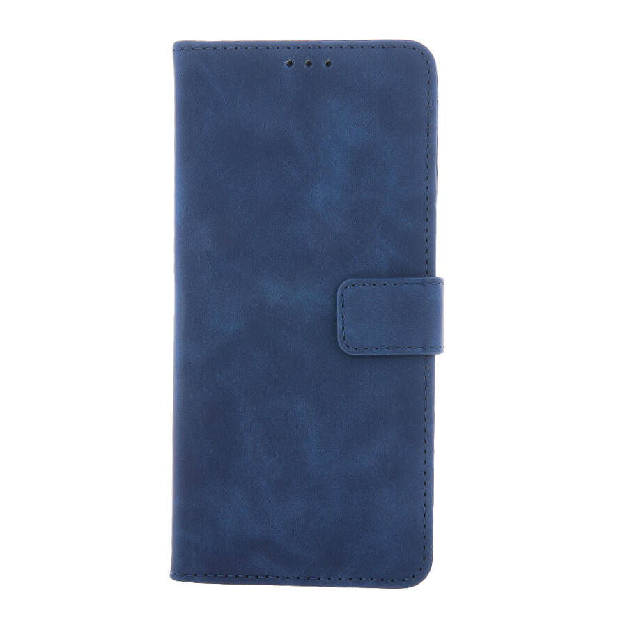 Etui Smart Velvet do Samsung Galaxy A15 4G / A15 5G granatowe