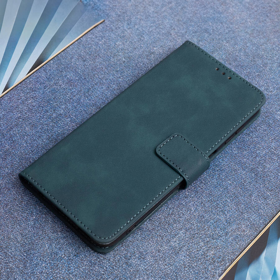 Etui Smart Velvet do Samsung Galaxy A25 5G (global) ciemnozielone