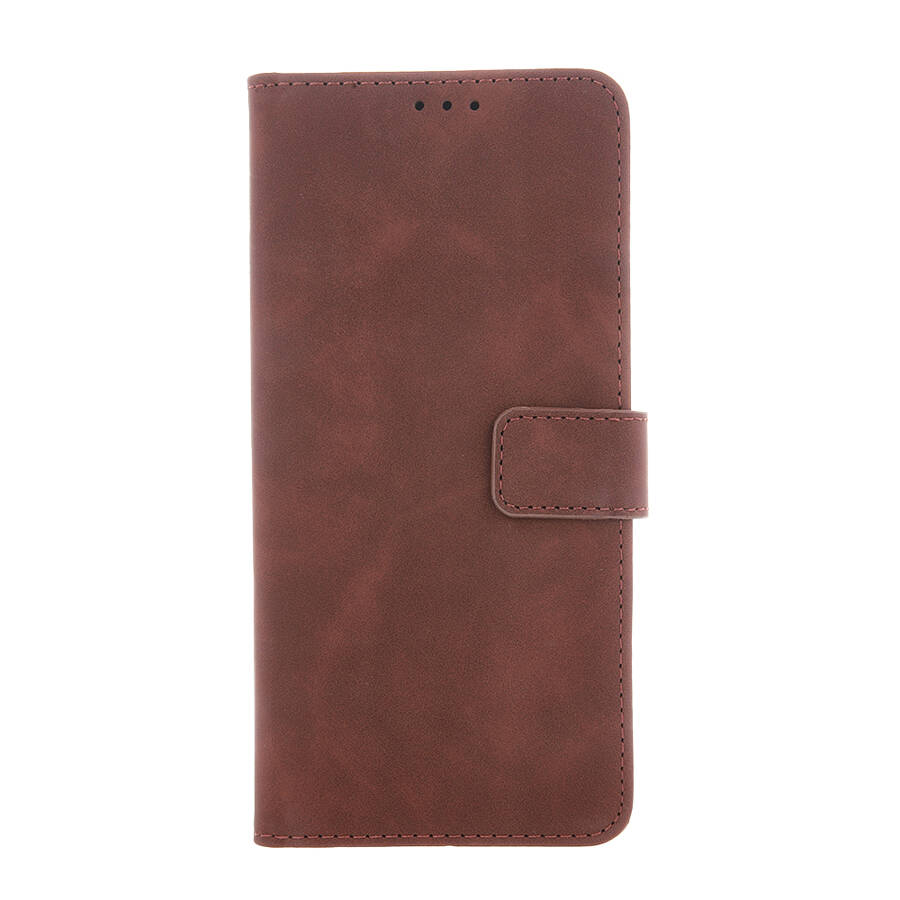 Etui Smart Velvet do Samsung Galaxy A55 5G brązowe