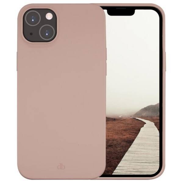 Etui dbramante 1928 Greenland do iPhone   14 Plus różowy/pink sand