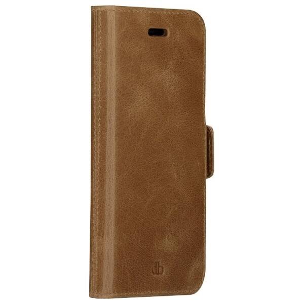 Etui dbramante 1928 Lynge 2w1 Wallet do   iPhone 14 brązowy/brown