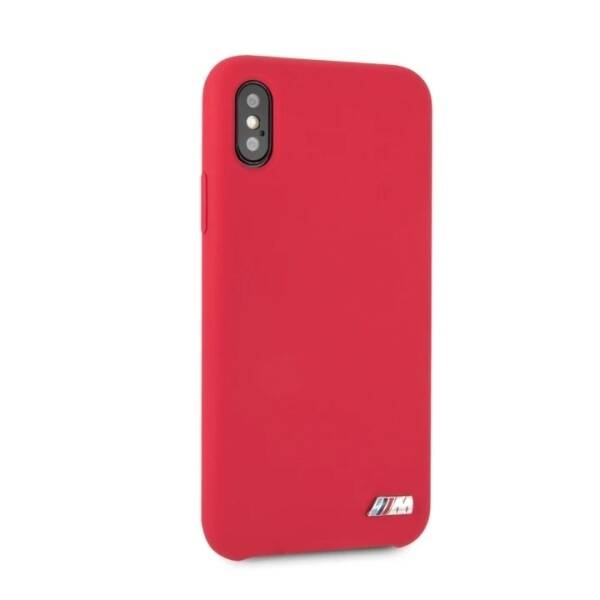 Etui hardcase BMW BMHCPXMSILRE iPhone X /Xs czerwony/red Silicone M Collection