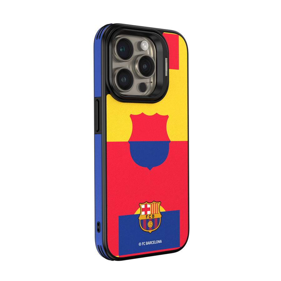 FC Barcelona Case for iPhone 15 Pro Magnetic Case MagSafe OCFCBMCIP15PMF MF