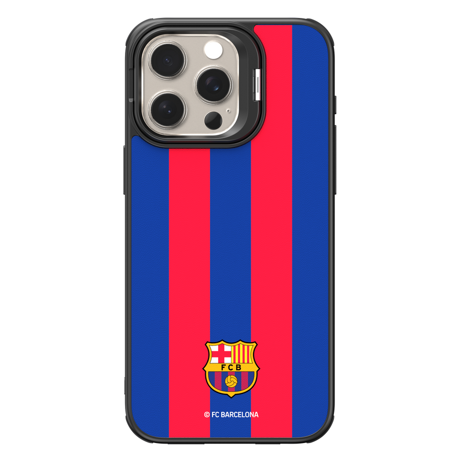 FC Barcelona Case for iPhone 15 Pro Max Magnetic Case MagSafe OCFCBMCIP15PMBG BG