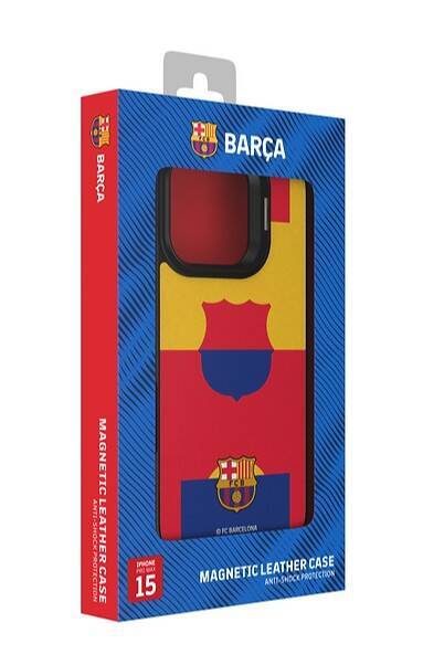 FC Barcelona Case for iPhone 15 Pro Max Magnetic Case MagSafe OCFCBMCIP15PMMF MF