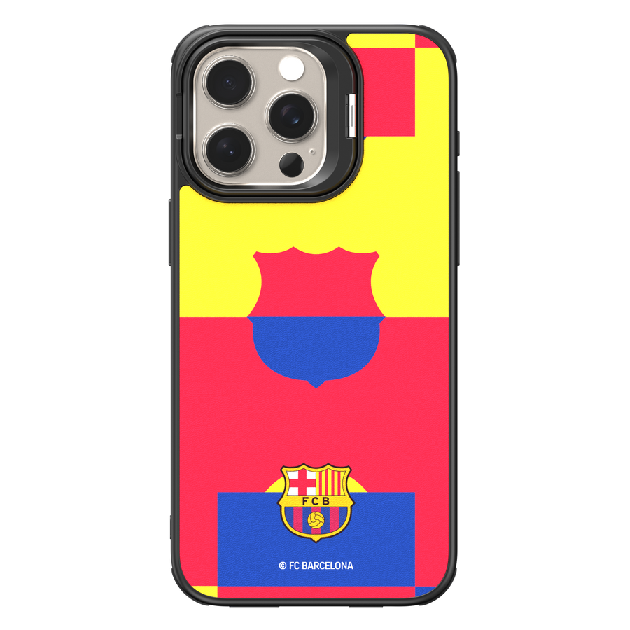 FC Barcelona Case for iPhone 15 Pro Max Magnetic Case MagSafe OCFCBMCIP15PMMF MF