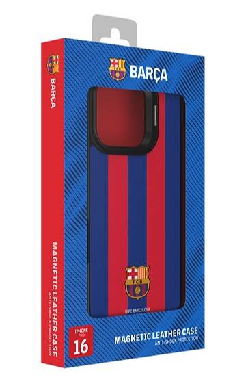 FC Barcelona Case for iPhone 16 Pro Magnetic Case MagSafe OCFCBMCIP16PBG BG