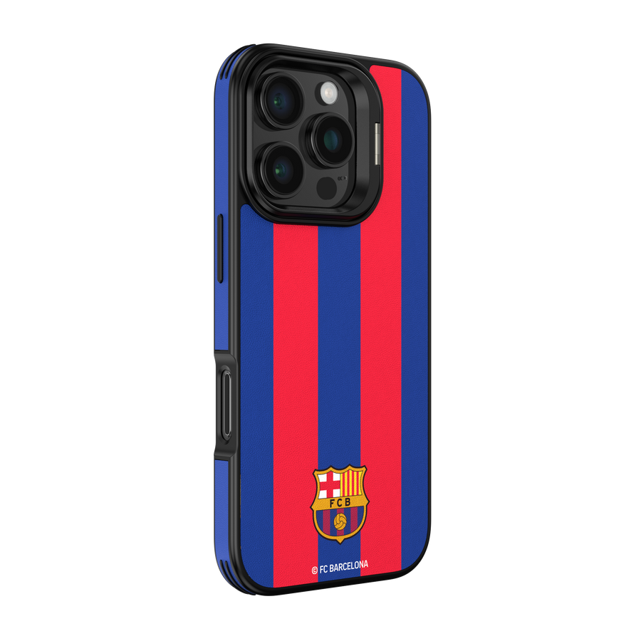 FC Barcelona Case for iPhone 16 Pro Max Magnetic Case MagSafe OCFCBMCIP16PMBG BG