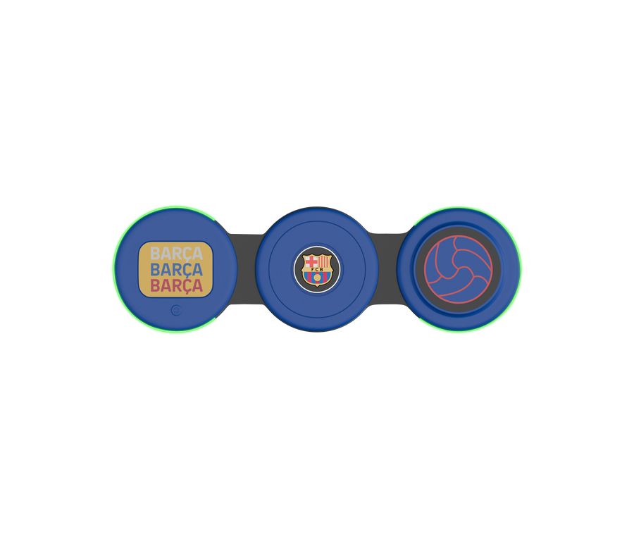 FC Barcelona WC-3 3-in-1 OCFCBWC3BL Wireless Charger