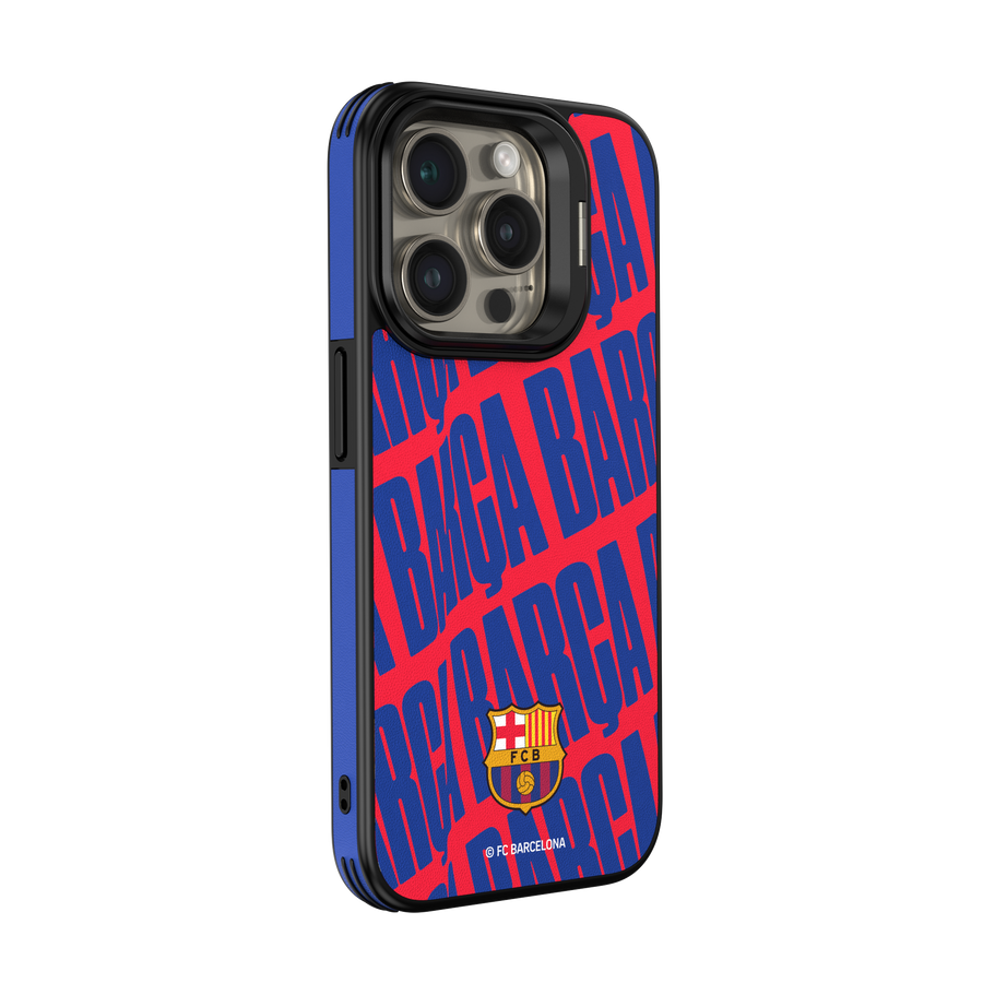 FC Barcelona case for iPhone 15 Pro Magnetic Case MagSafe OCFCBMCIP15PBC BC