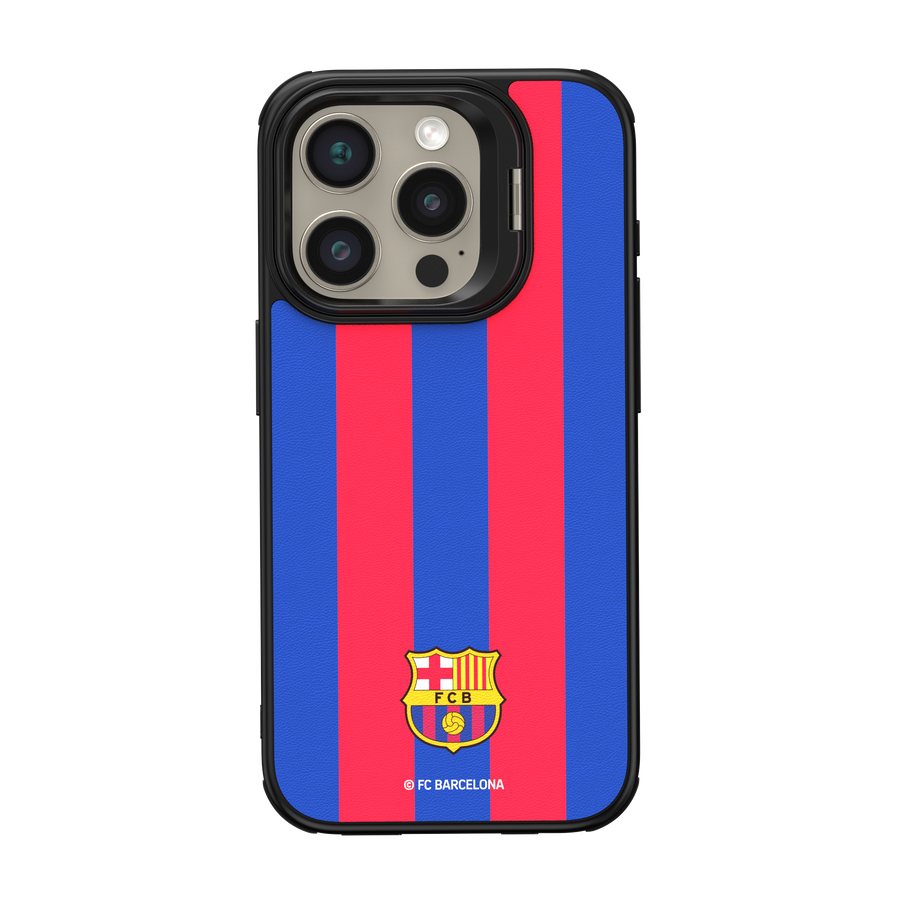 FC Barcelona case for iPhone 15 Pro Magnetic Case MagSafe OCFCBMCIP15PBG BG